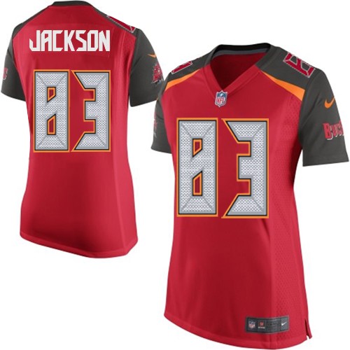 Women's Game Vincent Jackson Nike Jersey Red Home - #83 NFL Tampa Bay Buccaneers